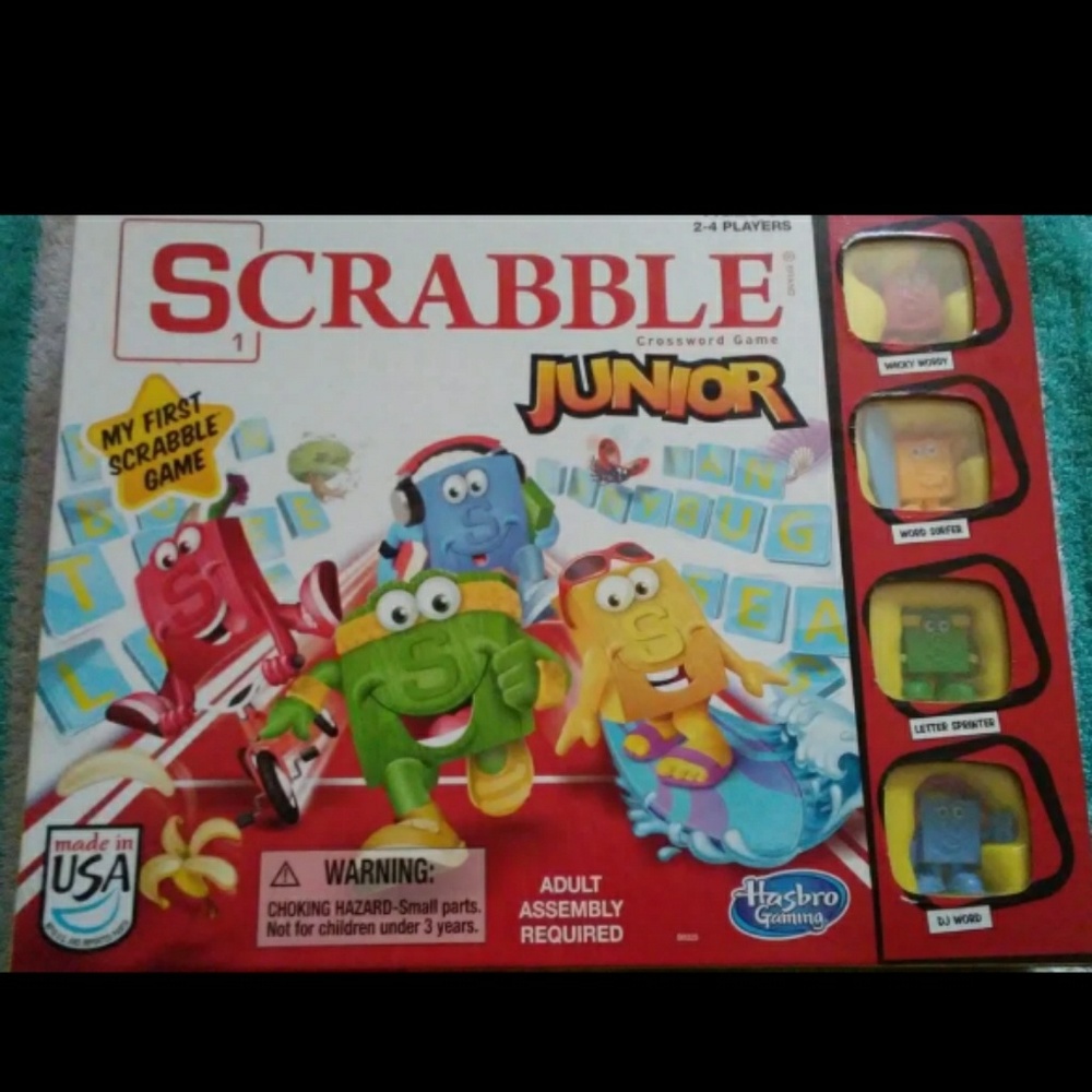 Scrabble Jr Board Game